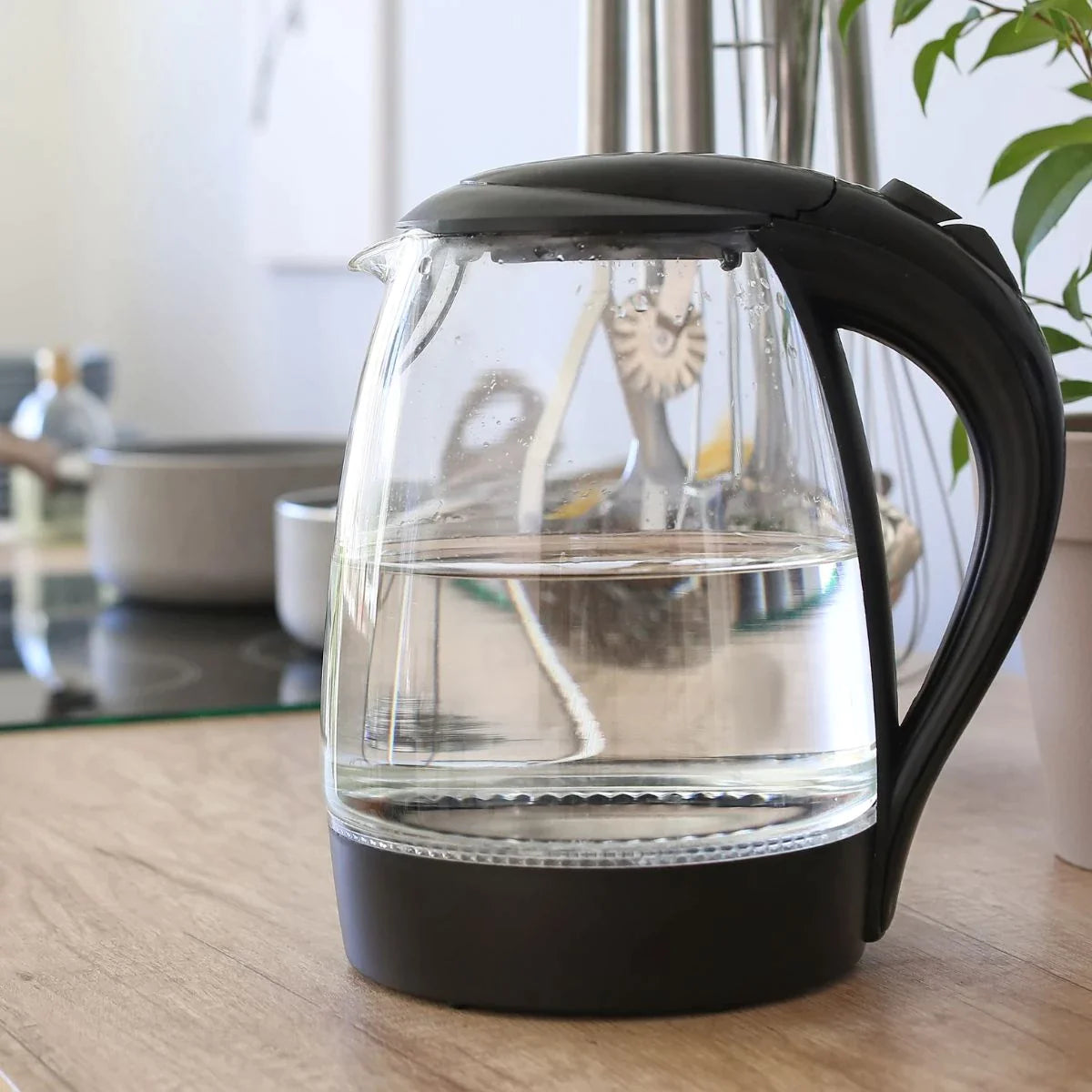 Qilive best sale glass kettle