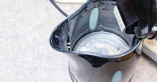 Build up limescale in a kettle
