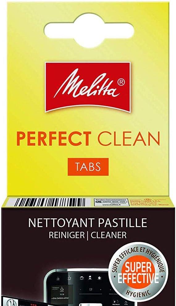 Melitta 'Perfect Clean' Espresso Machine Cleaning Tablets (1.8g, Pack of 4), Silver