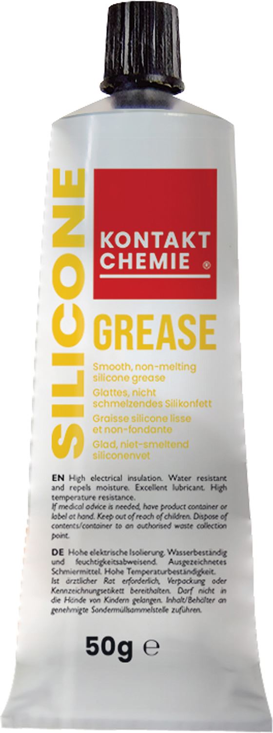 Silicone Grease, 50g Tube, Smooth Non Melting Water Repellent