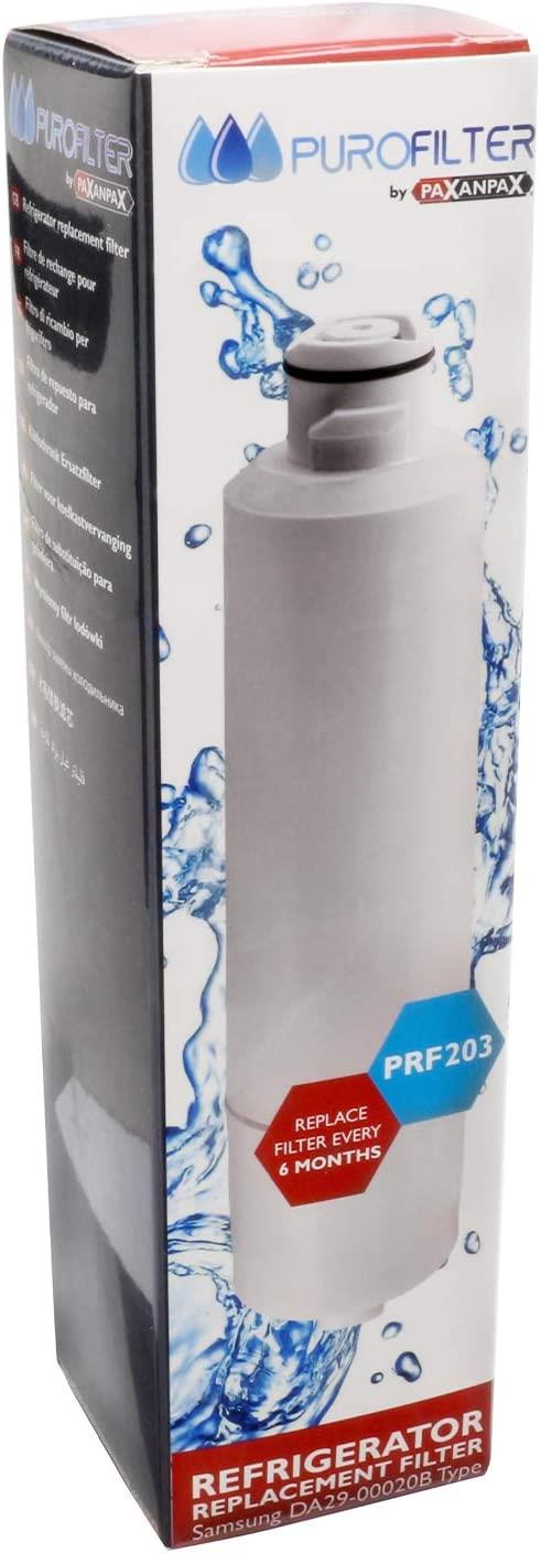 DA29-00020B Fridge Water Filter, Compatible with Samsung DA29-00020B, HAF-CIN EXP, DA29-00020A, DA29-00019A, DA97-08006, DA97-08043ABC Kenmore 46-9101 HDX-FMS-2 (3)