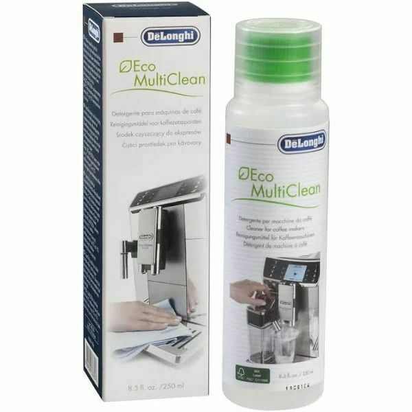 Delonghi SER3013 Eco Multi Clean Milk Fat Cleaning Liquid for Milk Frothers 250ml