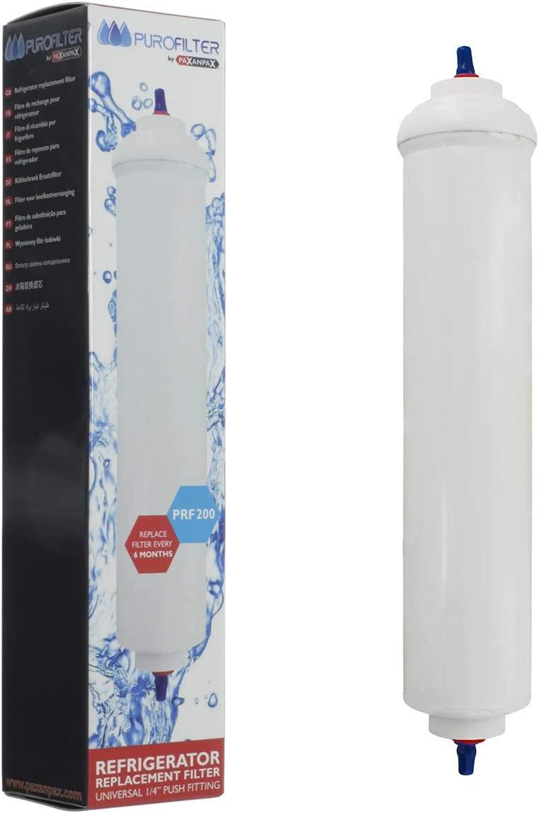 Universal WF22 Fridge Water Filter, Compatible with Samsung, Whirlpool, AEG and More