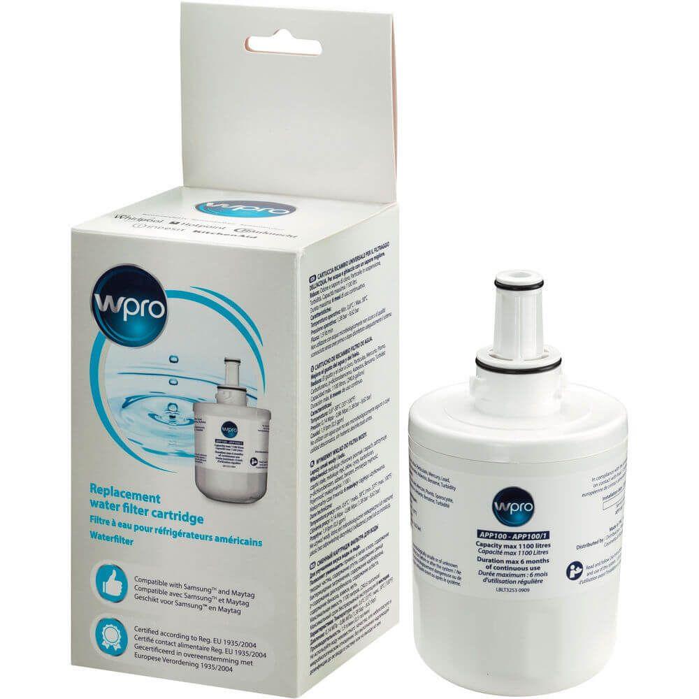 Wpro APP100 Refrigerator Water Filter for DA290003A-B-F-G, HAFIN-2
