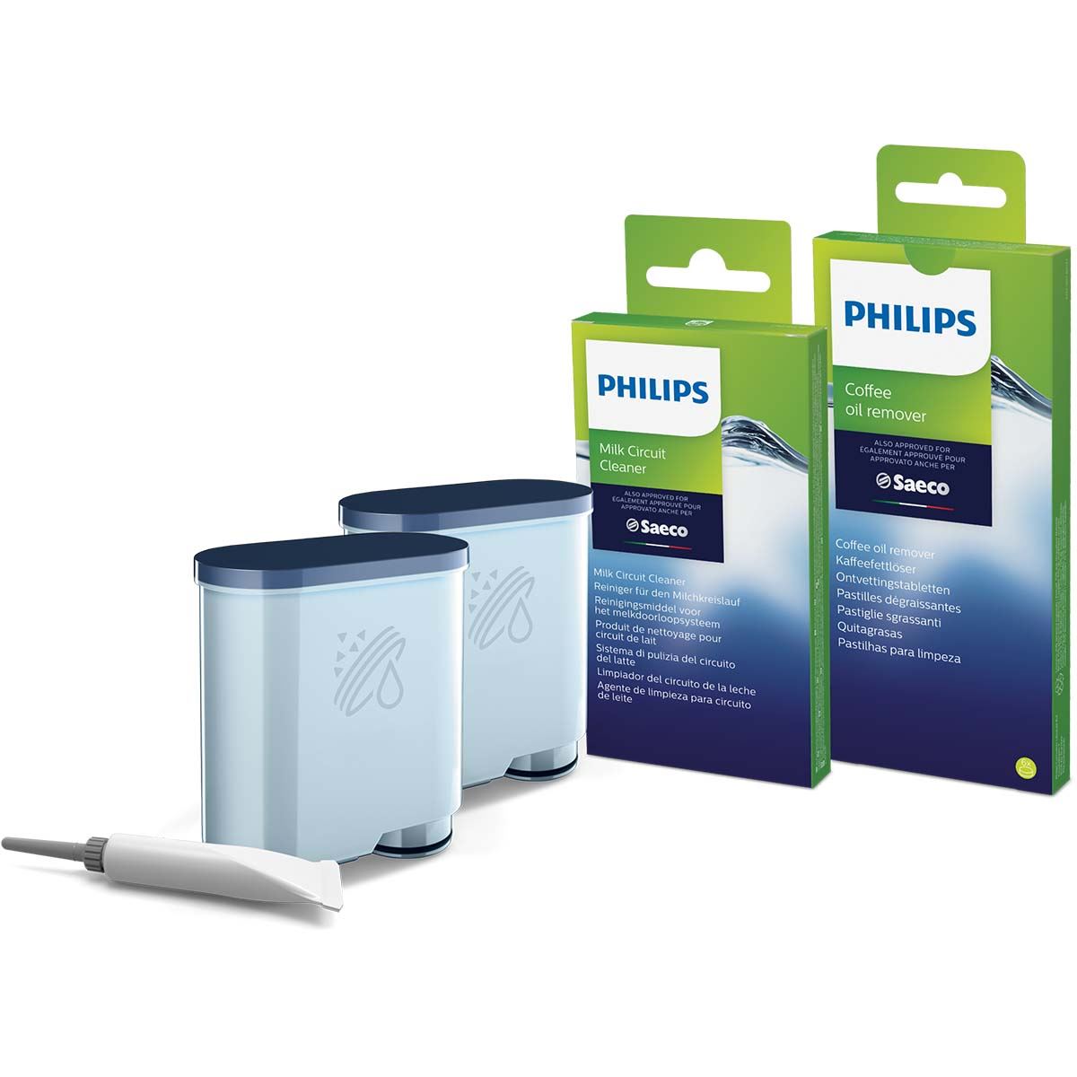 Philips CA6707/10 AquaClean Water Filter for Saeco and Philips Fully Automatic Coffee Machines Care Kit