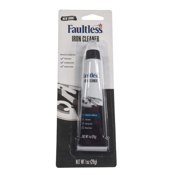 Faultless Hot Iron Cleaner (28g) for Irons, Hair Straighteners and Curlers