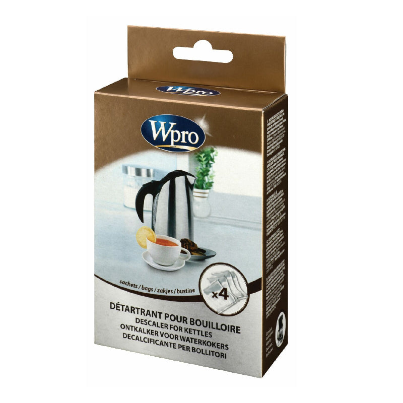 Wpro WP484000008377 Kettle Descaler 4 Sachets