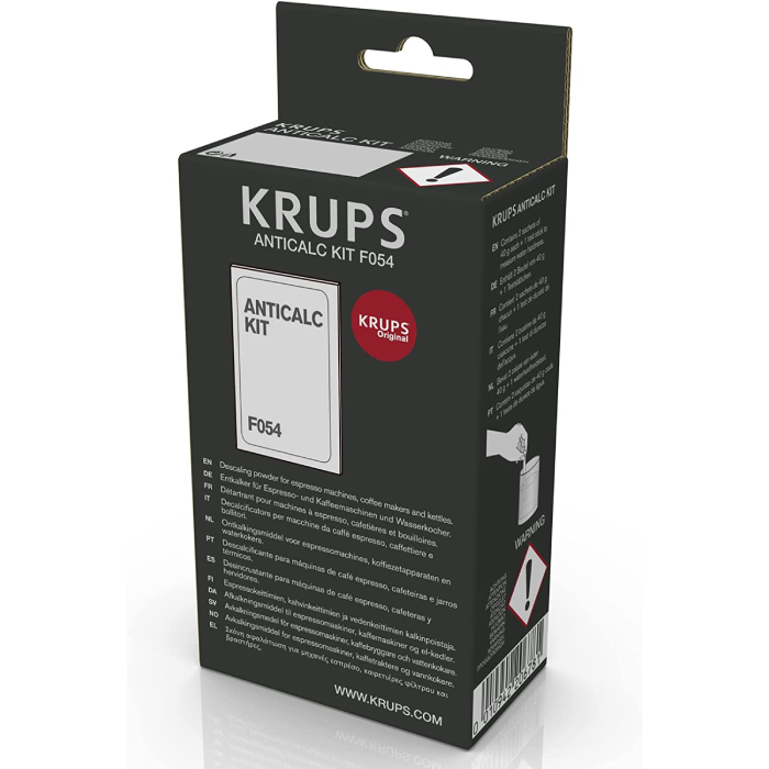 Krups 'F054' Type Coffee Machine, Espresso Machine & Kettle 'AntiCalc' Descaling Kit